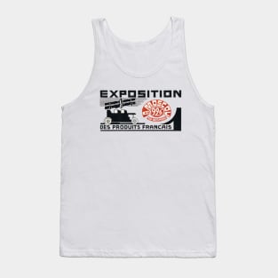 1926 French Exhibit at Moscow Exposition Tank Top